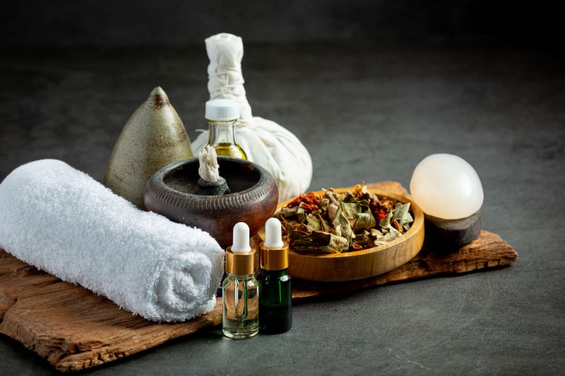 Koukoumi Vegan Hotel spa treatment equipment