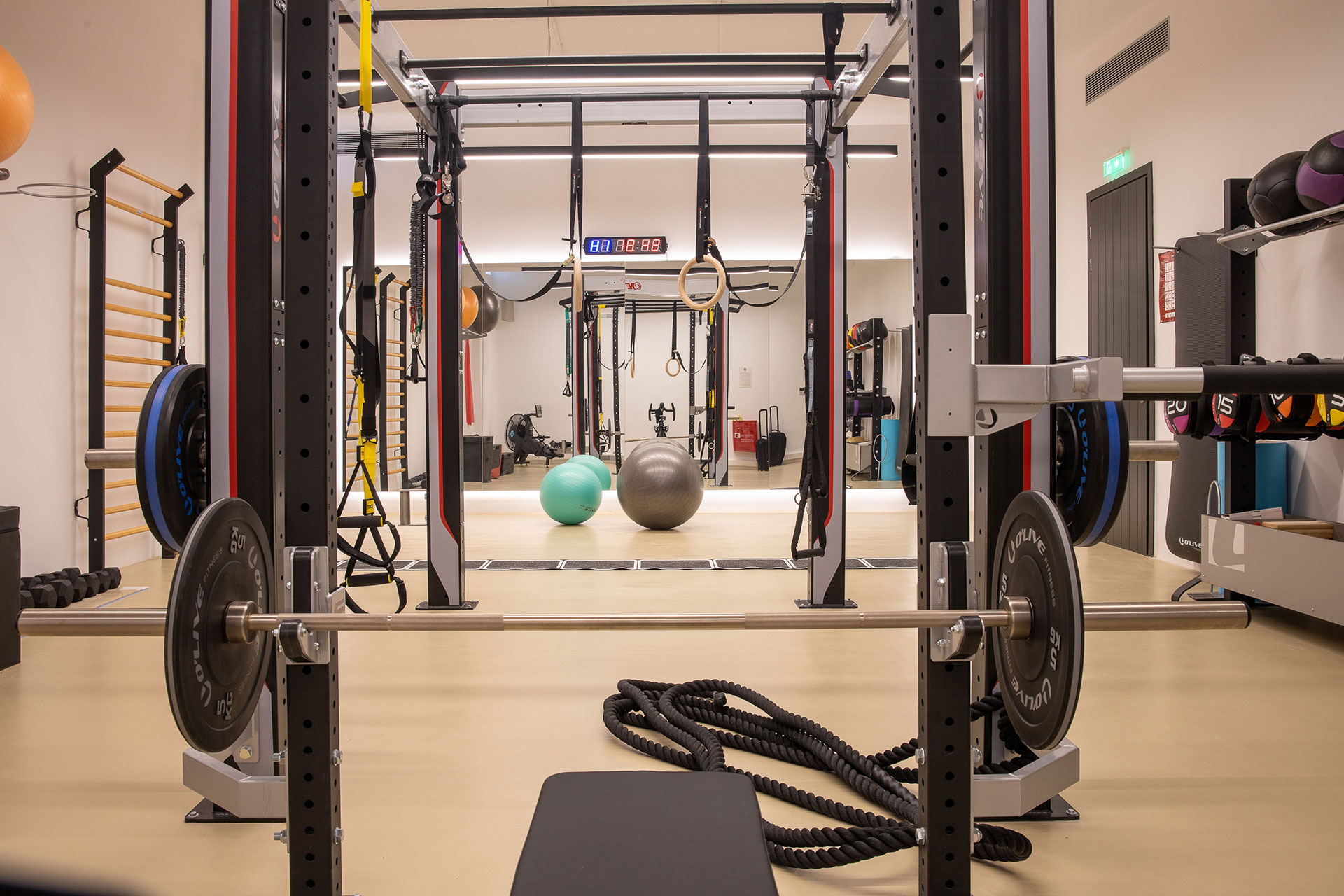 Koukoumi Vegan Hotel gym equipment