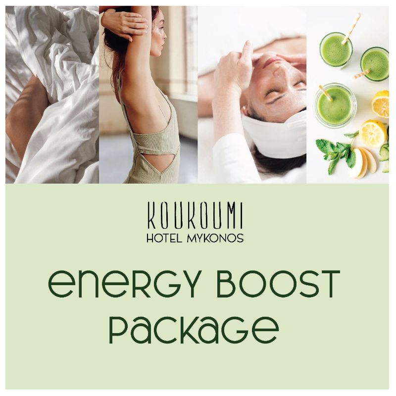 Energy boost package poster